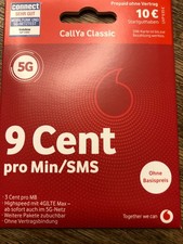 Sim card tedesca Vodafone con