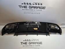 Diffusore A45+ Terminali NERI per Mercedes W176 Classe A(2013-2018) Posteriore