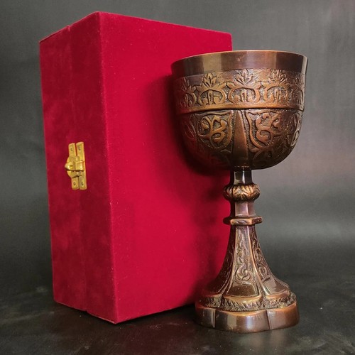 Calice graal medievale antico - calice,