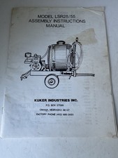 Kuker Gas Sprayer Manual For