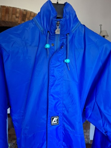 Way blu vintage - k-way, tg.s