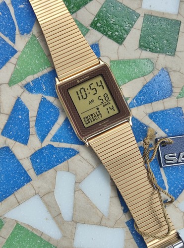 Vintage lcd digital watch - vintage,