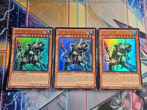 3x sirenide - yu-gi-oh!,