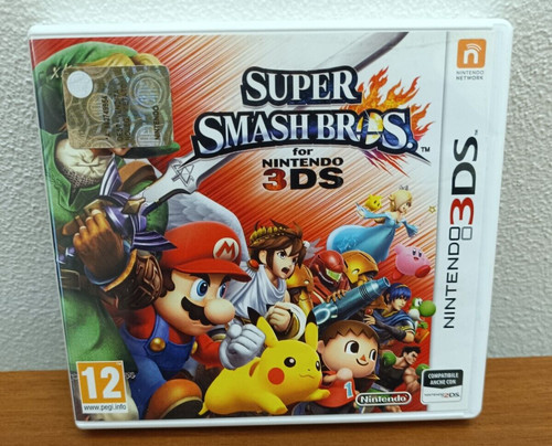 Super smash bros nintendo 3ds - super,