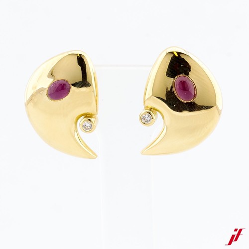 Orecchini bottone 18k 750 - a, 18k/750