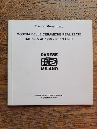 Franco meneguzzo ceramica 1955 - franco,