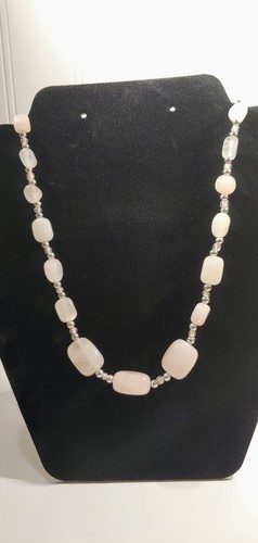Collana quarzo rosa - collana, catena