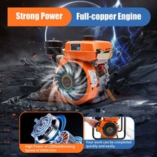 Diesel Engine 4 Stroke Single