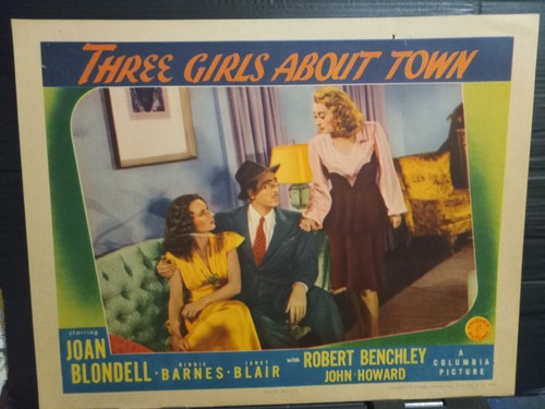Lobby card 1941 tre ragazze - card, in
