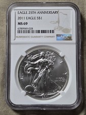 2011 NGC MS69 American 1oz