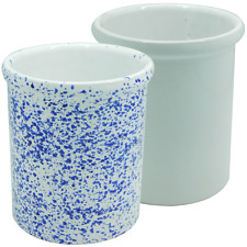 Vasetto Vaso Terracotta per Salamoia Alici Salate Acciughe Olive Sotto Sale