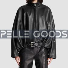 Giacca donna nera oversize