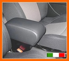 BRACCIOLO per Alfa Romeo Mito 2008-2013 in SIMILPELLE NERO fissaggio invisibile