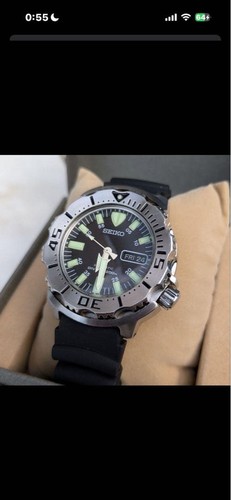 Seiko black monster - monster, automatico