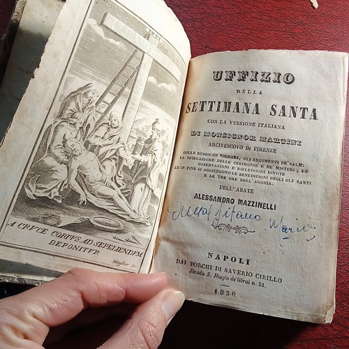 Uffizio della settimana santa - della,