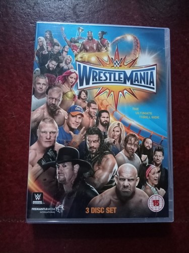 Dvd ppv wrestlemania 2017 - ppv,