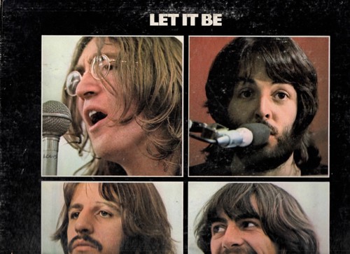 The beatles let it - lp,