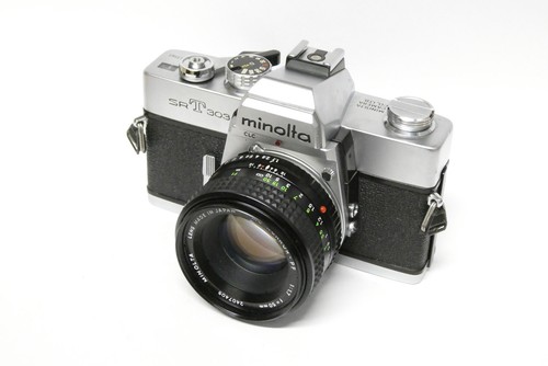 Minolta srt303 con obiettivo - srt303,