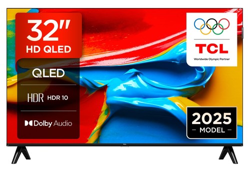 Tcl 32v4c smart qled - 32, hd
