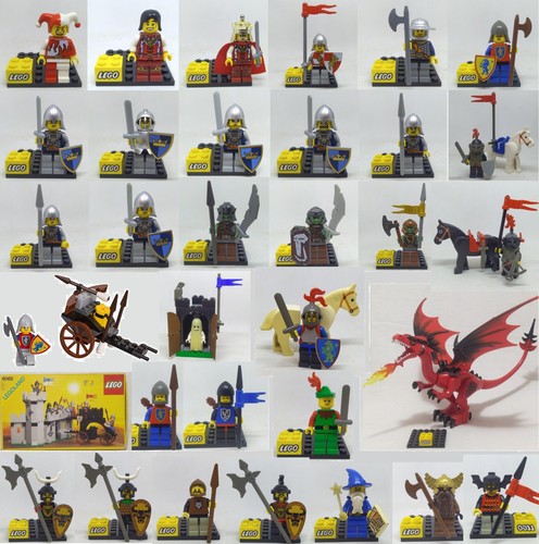 Lego castle minifigures - lego,