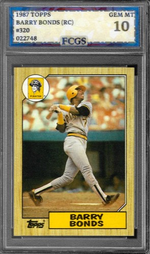 1987 topps barry bonds - barry, rc