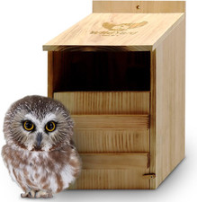 Casetta per Gufi, in Legno Di