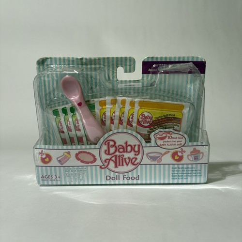Baby alive doll - alive, food