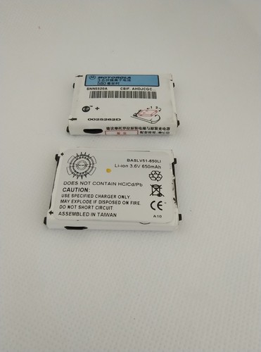 Lotto batterie motorola - 2,