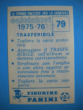 FIGURINA PANINI CALCIATORI