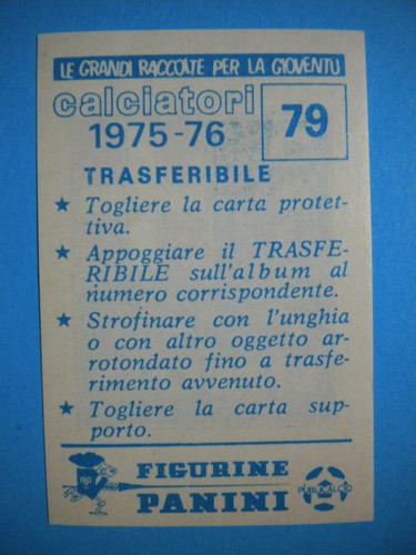 Figurina panini calciatori - panini,