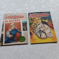 Intrepido.lotto Di Due Fumetti Anni 1954-1955