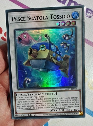 Pesce scatola tossico super - pesce,