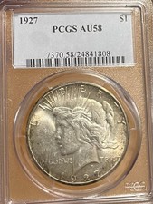 Dollaro argento pace 1927 PCGS