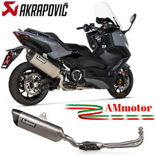 Akrapovic Yamaha T-Max 560 2022 Scarico Completo Moto Racing Line In Titanio