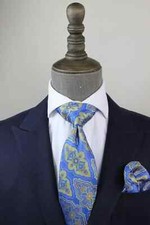 Cardano Silk Tie And Hanky