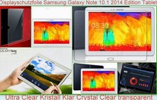 2x chiaro Samsung Galaxy Note 10.1 2014 Edition P600 605Display