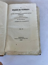 "IL FIORE DI VENEZIA"ossia i