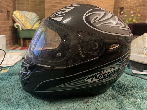 Casco moto corsa - nitro, crash