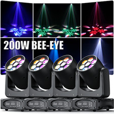 4 pezzi 200W LED Beam Bee-eye