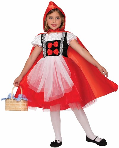 Cappuccetto rosso vestito con - rosso,