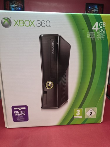 Console xbox 360 slim 4gb - slim,