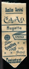 1889 Hamilton Ontario Rowing