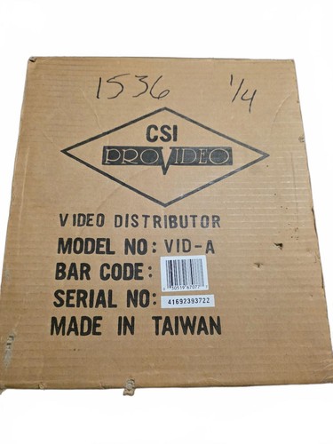 Distributore video csi - distributore,