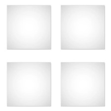 4 Pezzi Autoadesivo Non Vetro