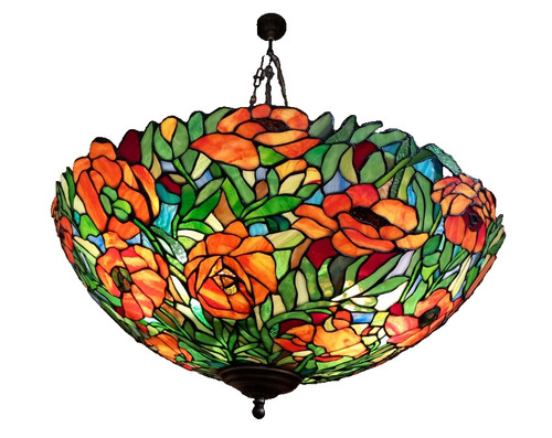 Poppy plafon stile tiffany - poppy, /
