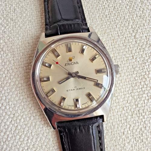 Orologio vintage enicar ocean - orologio,