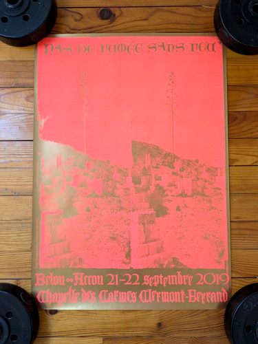Affiche sérigraphiée atelier - affiche,