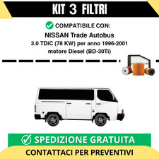 Kit 3 Filtri Tagliando per