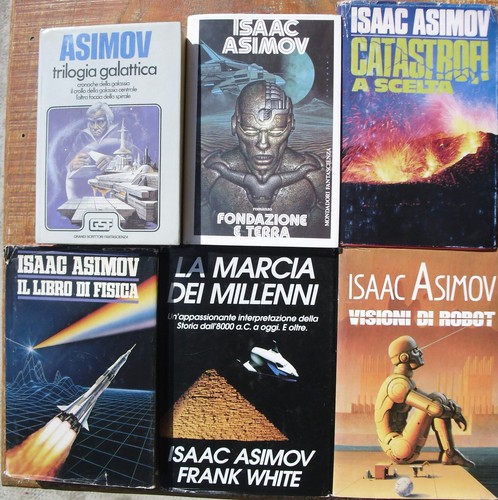 Lotto libri fantascienza isaac - lotto,