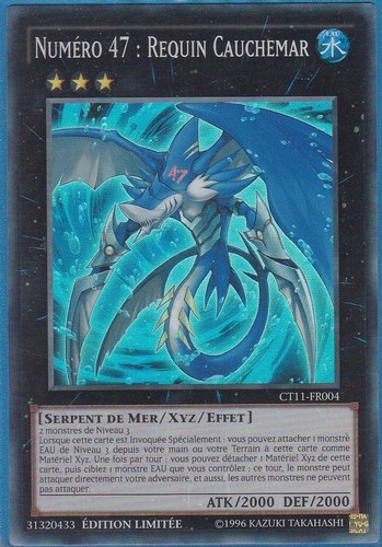 Numéro 47 requin - yu-gi-oh!,